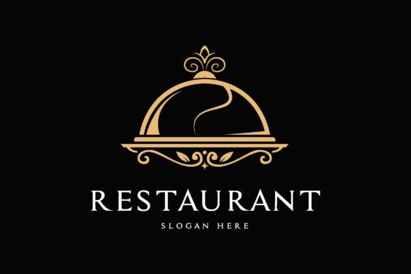 Download Restaurant Logo with Ornate Design - Ornate Collection